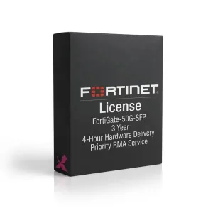 FortiGate-50G-SFP – Service RMA prioritaire avec remplacement du matériel sous 4 heures