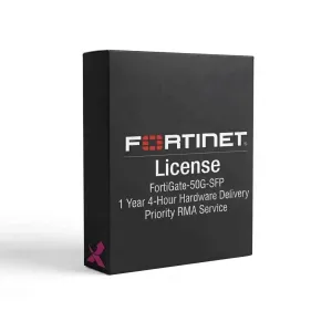 FortiGate-50G-SFP – Service RMA prioritaire avec remplacement du matériel sous 4 heures