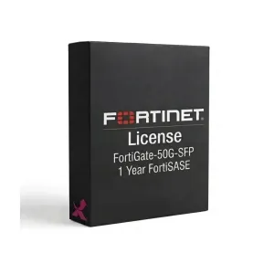FortiGate-50G-SFP – Abonnement FortiSASE avec gestion Cloud et licence de bande passante