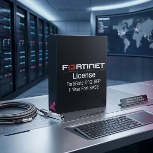 FortiGate-50G-SFP – Abonnement FortiSASE avec gestion Cloud et licence de bande passante