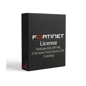FortiGate-50G-SFP-PoE – Protection unifiée contre les menaces (UTP)