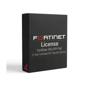 FortiGate-50G-SFP-PoE – Service FortiGuard OT Security