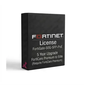 FortiGate-50G-SFP-PoE – Mise à niveau FortiCare Premium vers Elite  - Achat & Vente 07.19.19.19.10