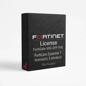 FortiGate-50G-SFP-PoE – Support FortiCare Essential  - Achat & Vente 07.19.19.19.10