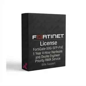 FortiGate-50G-SFP-PoE – Service RMA prioritaire avec remplacement du matériel et intervention d’un ingénieur sur site  - Achat &