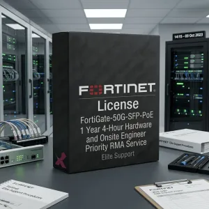 FortiGate-50G-SFP-PoE – Service RMA prioritaire avec remplacement du matériel et intervention d’un ingénieur sur site  - Achat &
