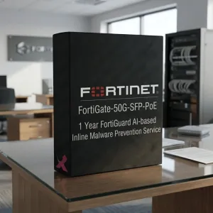 FortiGate-50G-SFP-PoE – Service FortiGuard de prévention des logiciels malveillants en ligne basé sur l’IA  - Achat & Vente 07.1