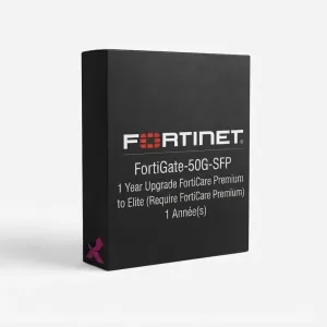 FortiGate-50G-SFP – Mise à niveau de FortiCare Premium vers Elite