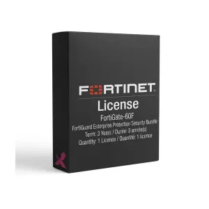 FortiGate-60F-Pack de sécurité Fortinet FortiGuard Enterprise Protection