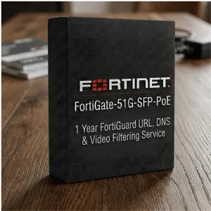 FortiGate-51G-SFP-PoE – Service de filtrage FortiGuard des URL, DNS et vidéos