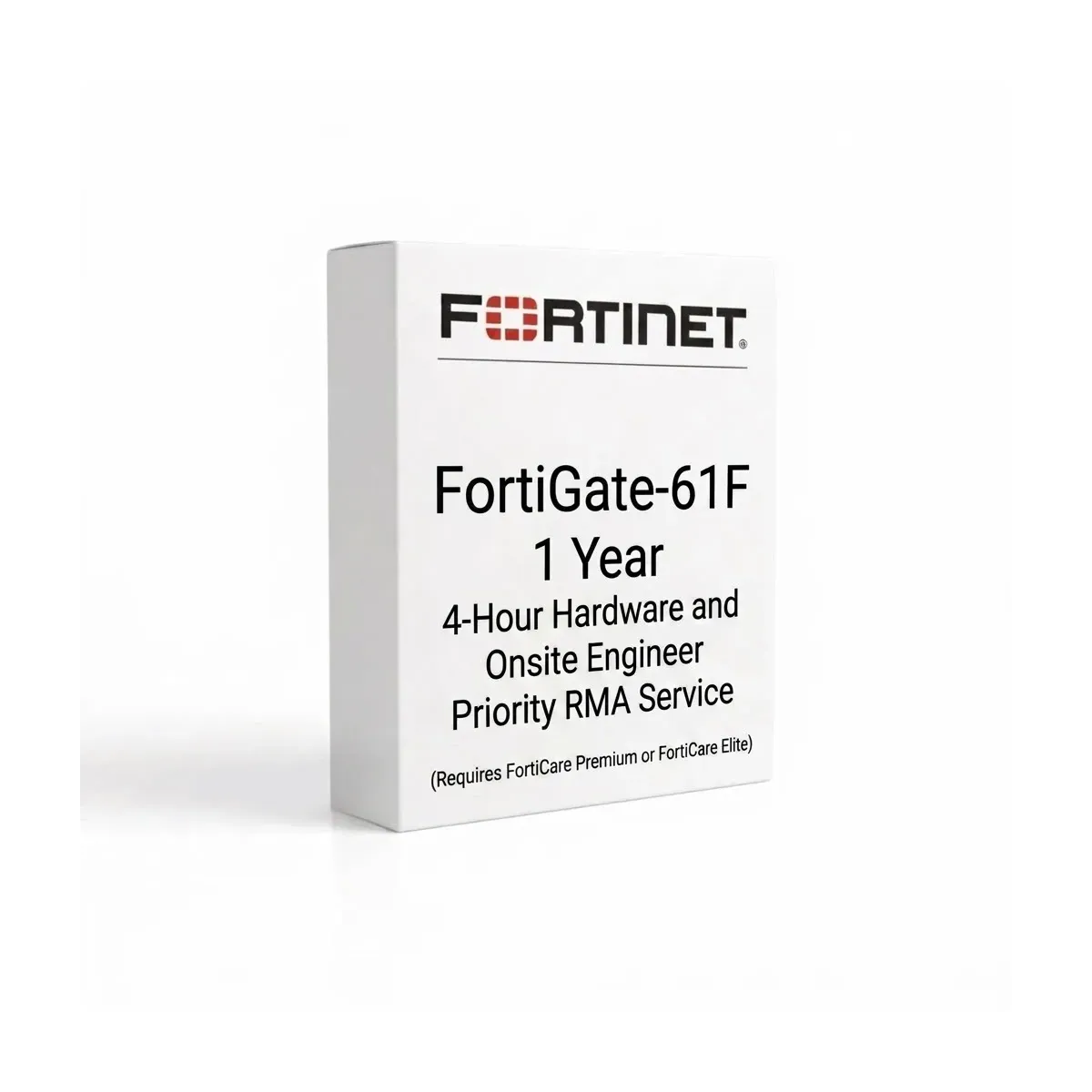 FortiGate-61F – Service RMA prioritaire avec matériel sous 4 heures et intervention d’un ingénieur sur site