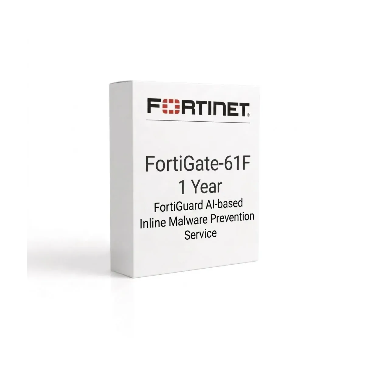 FortiGate-61F – Service FortiGuard de prévention des logiciels malveillants basée sur l’IA en ligne