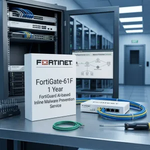FortiGate-61F – Service FortiGuard de prévention des logiciels malveillants basée sur l’IA en ligne