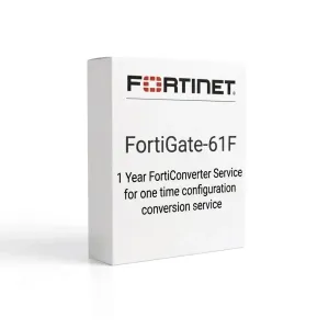 FortiGate-61F – Service FortiConverter pour une conversion unique de configuration