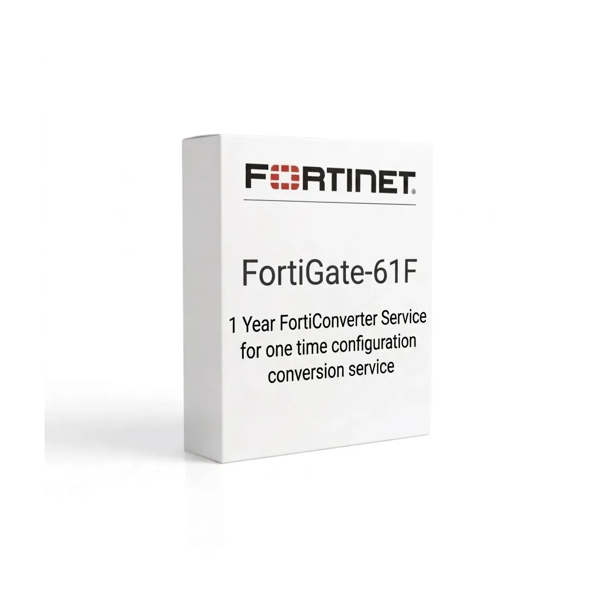 FortiGate-61F – Service FortiConverter pour une conversion unique de configuration