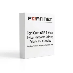 FortiGate-61F – Service RMA prioritaire avec livraison du matériel sous 4 heures (FortiCare Premium ou FortiCare Elite requis)