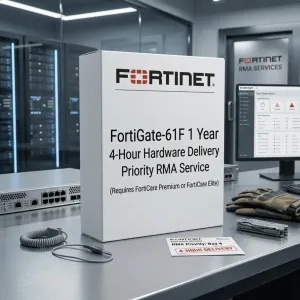 FortiGate-61F – Service RMA prioritaire avec livraison du matériel sous 4 heures (FortiCare Premium ou FortiCare Elite requis)