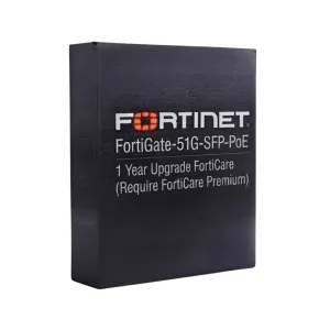 FortiGate-51G-SFP-PoE – Mise à niveau de FortiCare Premium