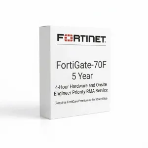 FortiGate-70F – Service RMA prioritaire avec matériel et intervention d’un ingénieur sur site sous 4 heures