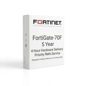 FortiGate-70F – Service RMA prioritaire avec livraison du matériel sous 4 heures