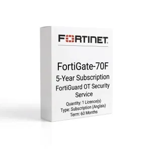 FortiGate-70F – Service de sécurité FortiGuard OT Security