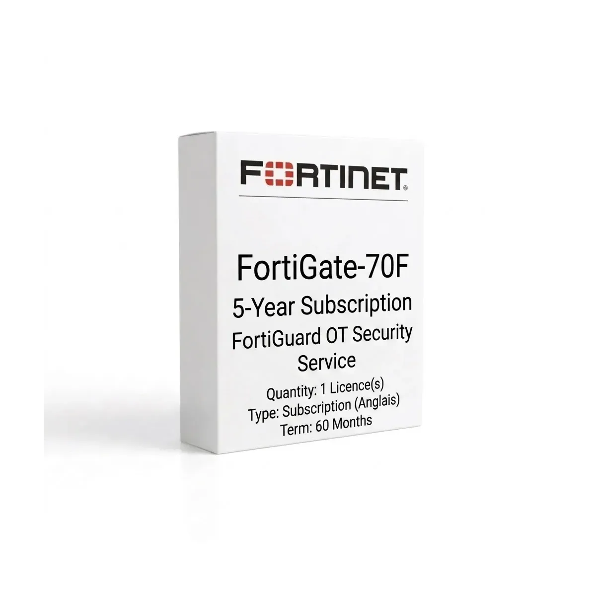 FortiGate-70F – Service de sécurité FortiGuard OT Security