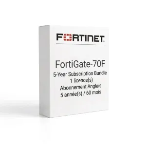 FortiGate-70F – Pack d’abonnement FortiGuard
