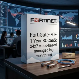 FortiGate-70F – Service SOCaaS pendant surveillance des journaux dans le cloud