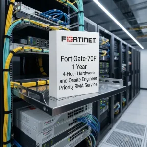 FortiGate-70F – Service RMA prioritaire avec livraison du matériel sous 4 heures et intervention d’un technicien sur site