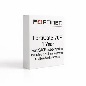 FortiGate-70F – Abonnement FortiSASE avec gestion cloud et licence de bande passante