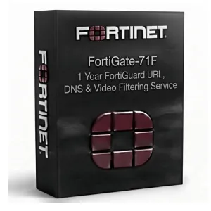 FortiGate-71F – Service de filtrage des URL, DNS et vidéos FortiGuard