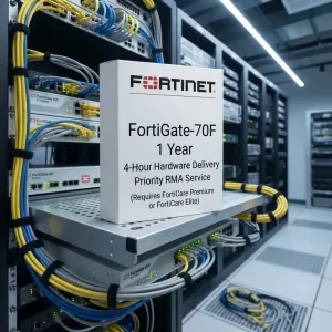 FortiGate-70F – Service RMA prioritaire avec livraison du matériel sous 4 heures (FortiCare Premium ou FortiCare Elite requis)