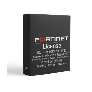 FortiGate-60F-Extension de garantie et support