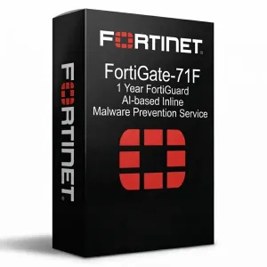FortiGate-71F – Service FortiGuard de prévention en ligne des logiciels malveillants basé sur l’IA