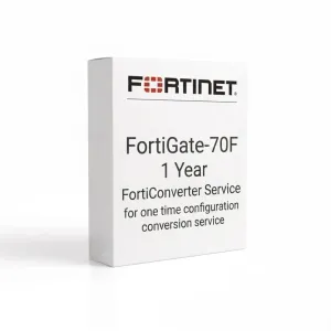 FortiGate-70F – Service FortiConverter pour la conversion de configuration unique