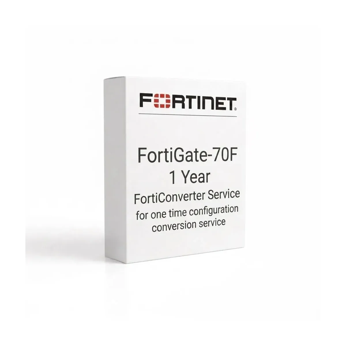 FortiGate-70F – Service FortiConverter pour la conversion de configuration unique