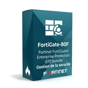 FortiGate-80F - Fortinet FortiGuard Enterprise Protection (EP) bundle Gestion de la sécurité