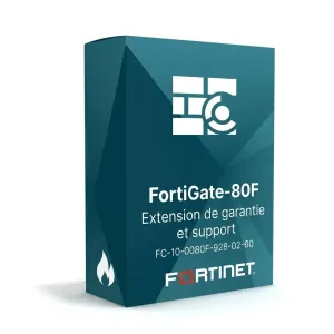 FortiGate-80F - Fortinet extension de garantie et support