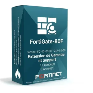 FortiGate-80F - Fortinet extension de garantie et support
