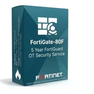 FortiGate-80F – Service de sécurité OT FortiGuard