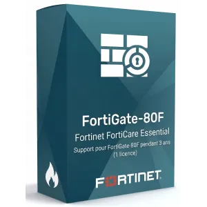 FortiGate-80F – Fortinet FortiCare Essential – Support pour FortiGate-80F