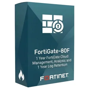 FortiGate-80F – Gestion et analyse FortiGate Cloud avec conservation des journaux