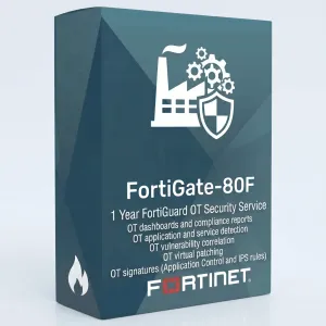 FortiGate-80F – Service de sécurité OT FortiGuard