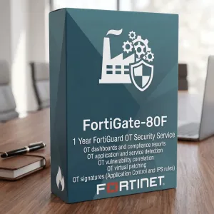 FortiGate-80F – Service de sécurité OT FortiGuard