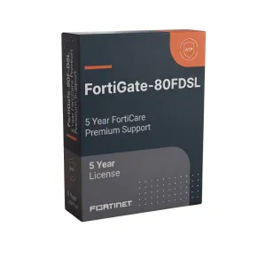 FortiGate-80F-DSL – Support FortiCare Premium
