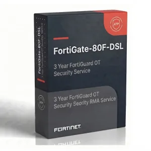 FortiGate-80F-DSL – Service de sécurité OT FortiGuard