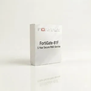 FortiGate-81F: Service RMA sécurisé