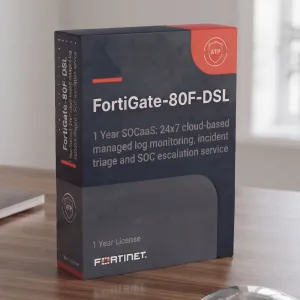 FortiGate-80F-DSL – SOCaaS: service de surveillance des journaux, de triage des incidents et d’escalade vers le SOC
