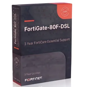 FortiGate-80F-DSL – Support FortiCare Essential