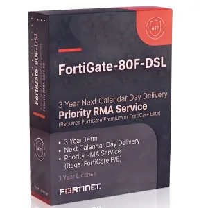 FortiGate-80F-DSL – Service RMA prioritaire